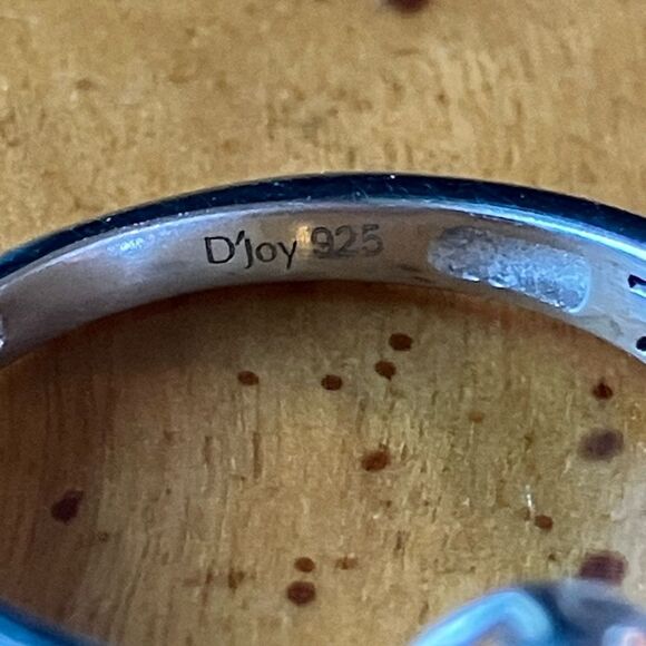 Natural Citrine Sterling Silver Ring Size 5 - Picture 6 of 9